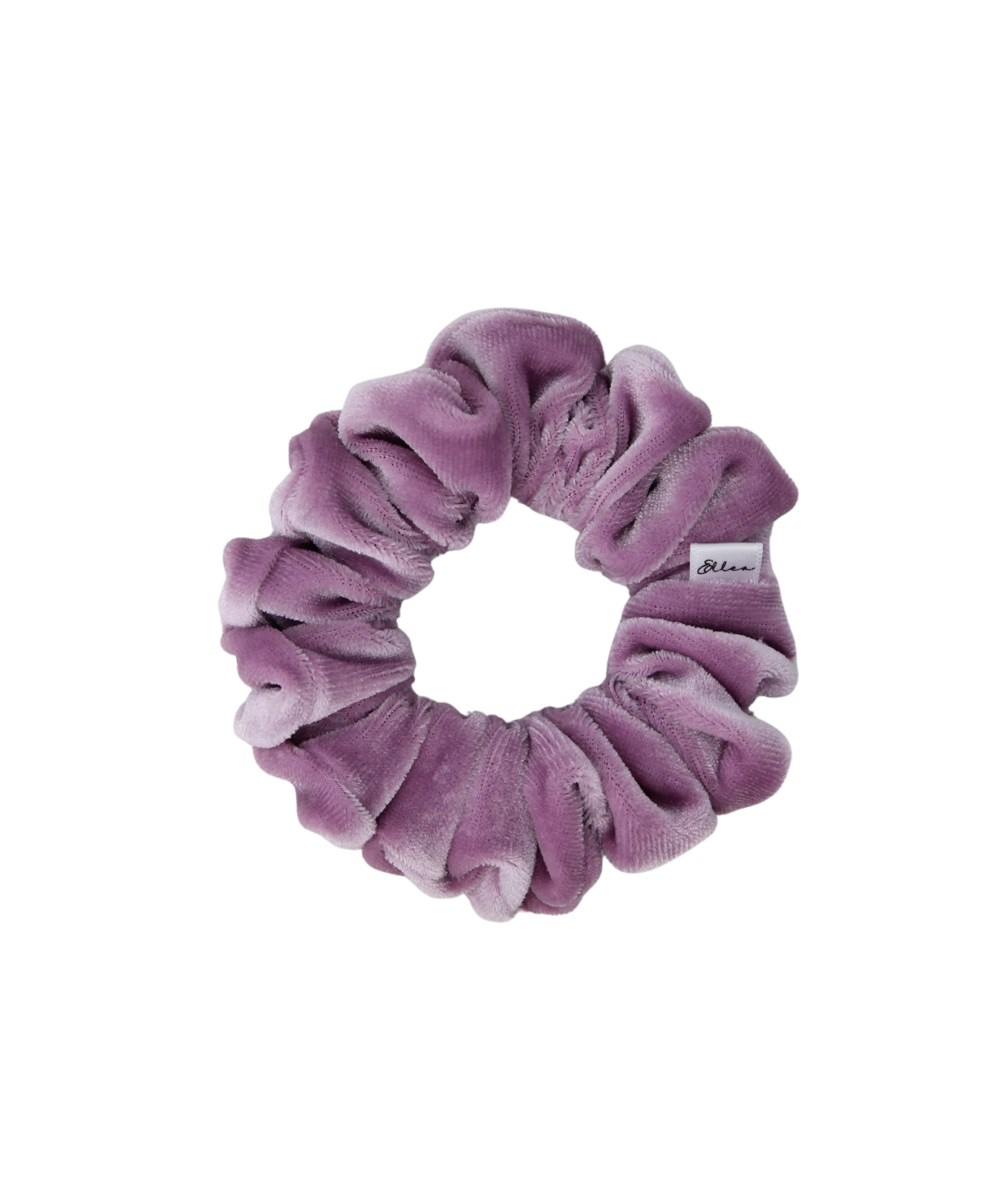 Lilac Velvet Scrunchie - ElleaShop