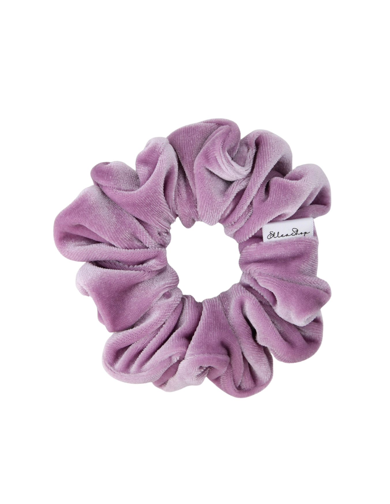 Lilac Velvet Scrunchie - ElleaShop