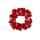 Red Snowflakes Scrunchie