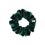 Evergreen Velvet Scrunchie - ElleaShop