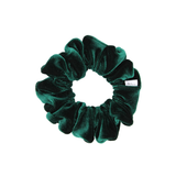 Evergreen Velvet Scrunchie - ElleaShop