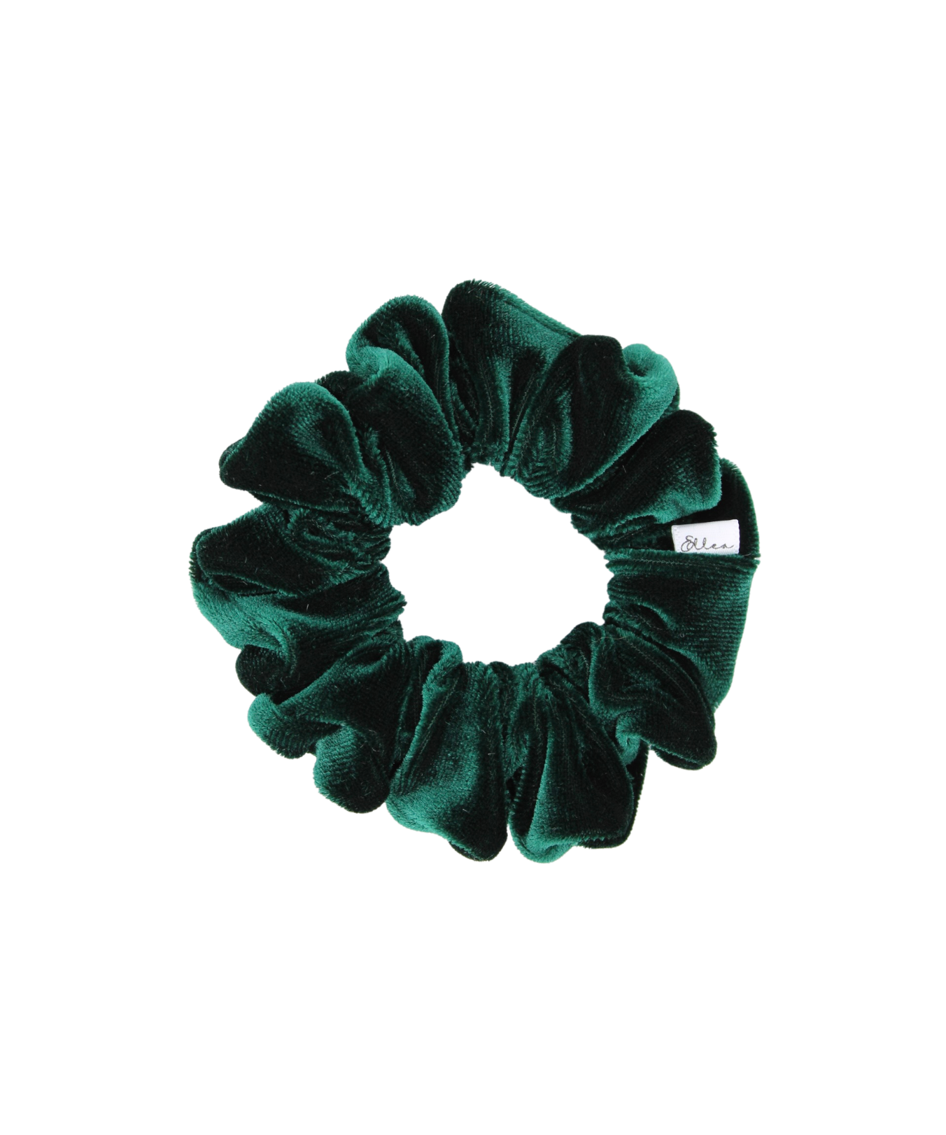 Evergreen Velvet Scrunchie - ElleaShop