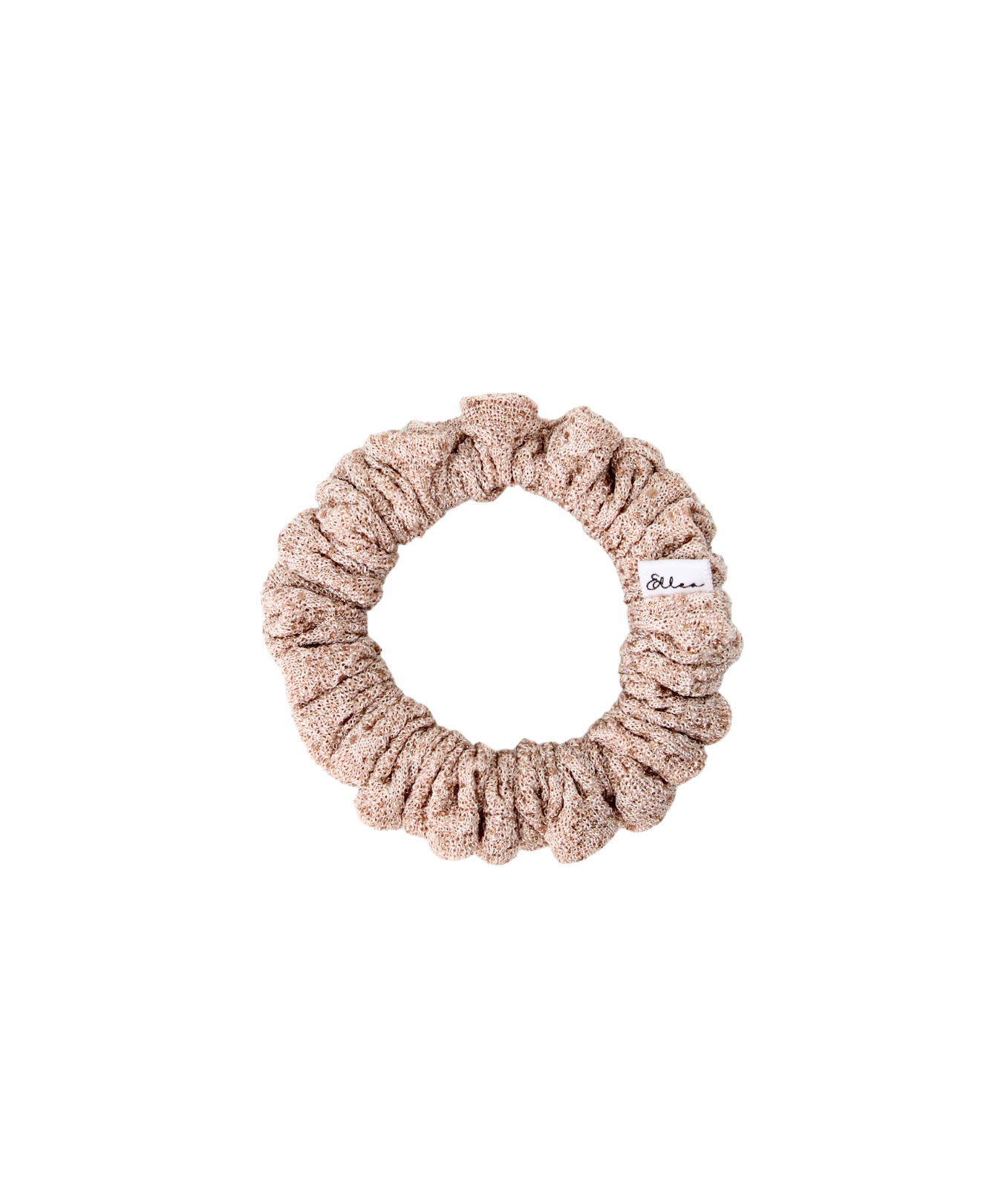 Champagne Glow Scrunchie