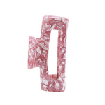 Rosy Marble Medium Claw Clip - ElleaShop