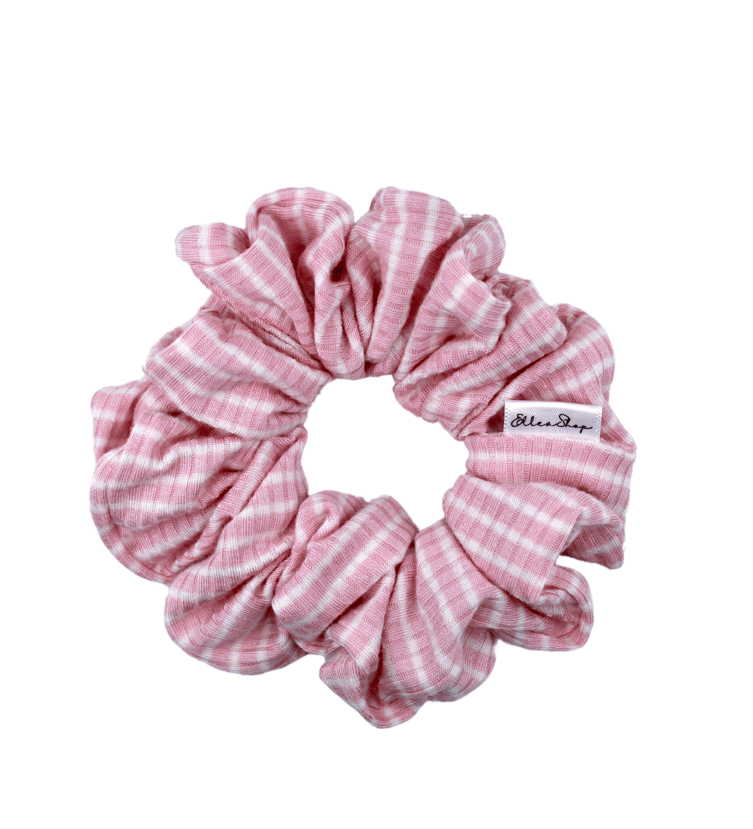 Pink Stripes Scrunchie - ElleaShop