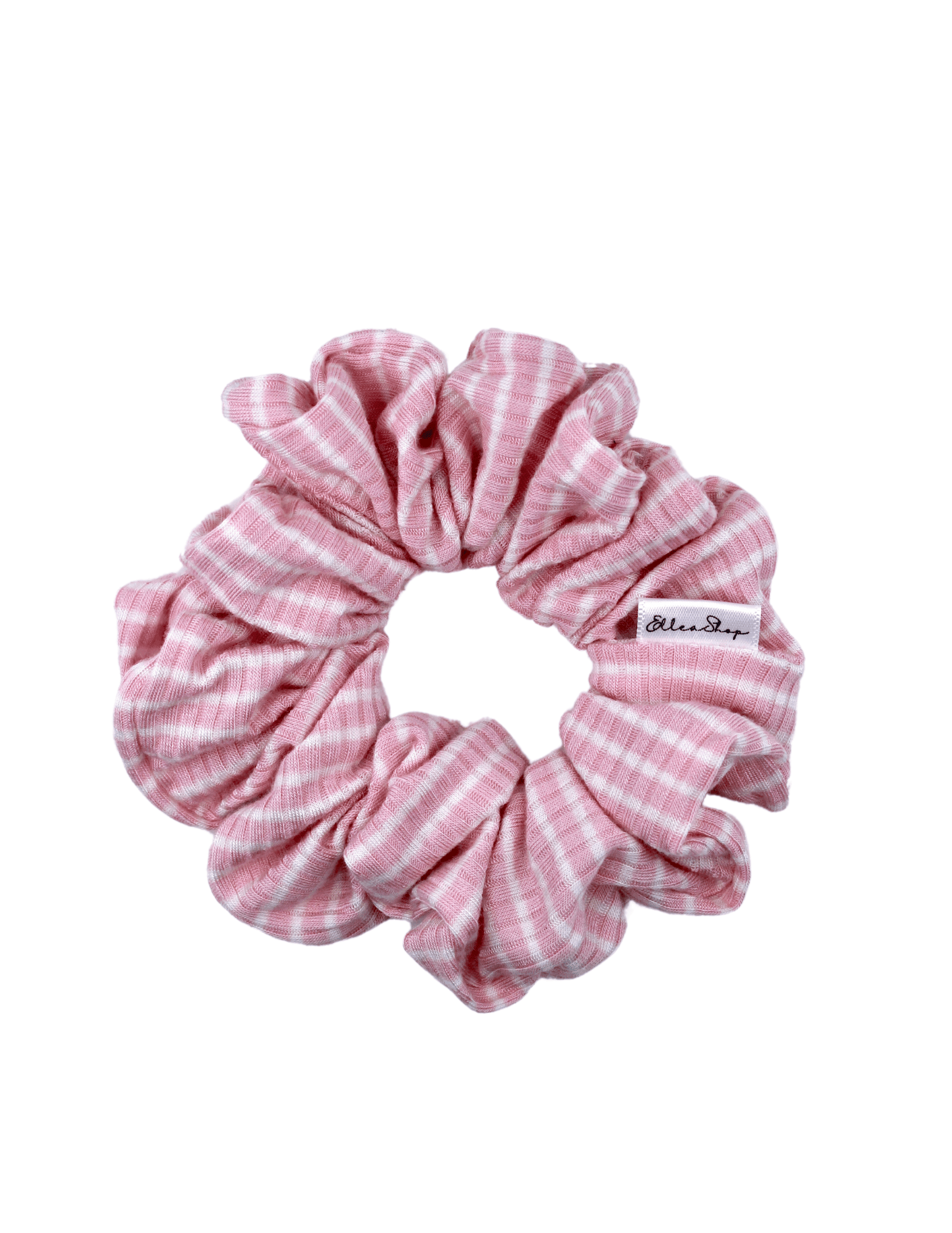 Pink Stripes Scrunchie - ElleaShop