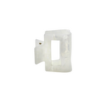 White Marble Mini Claw Clip