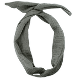 Moss Muslin Wire Headband