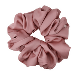 Old Rose Satin Scrunchie - ElleaShop