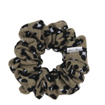 Leopard Knit Scrunchie - ElleaShop