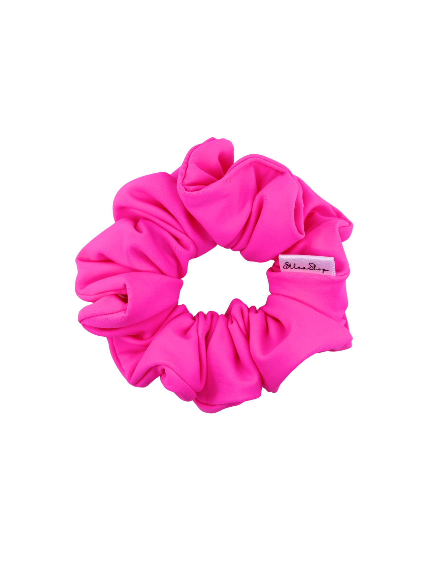 Electric Pink Sport Scrunchie - ElleaShop