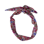 Floral Crinkle Wire Headband - ElleaShop