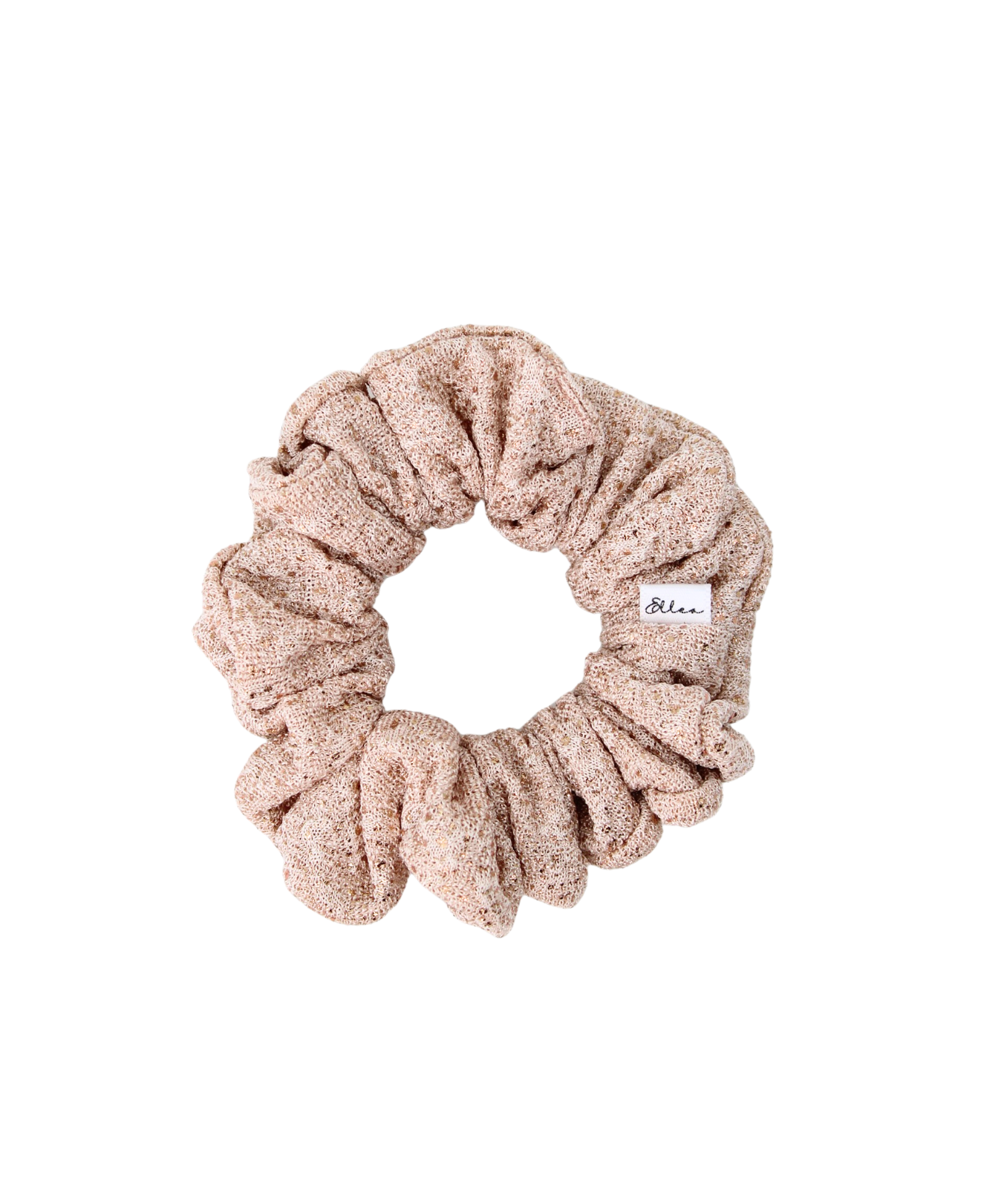 Champagne Glow Scrunchie
