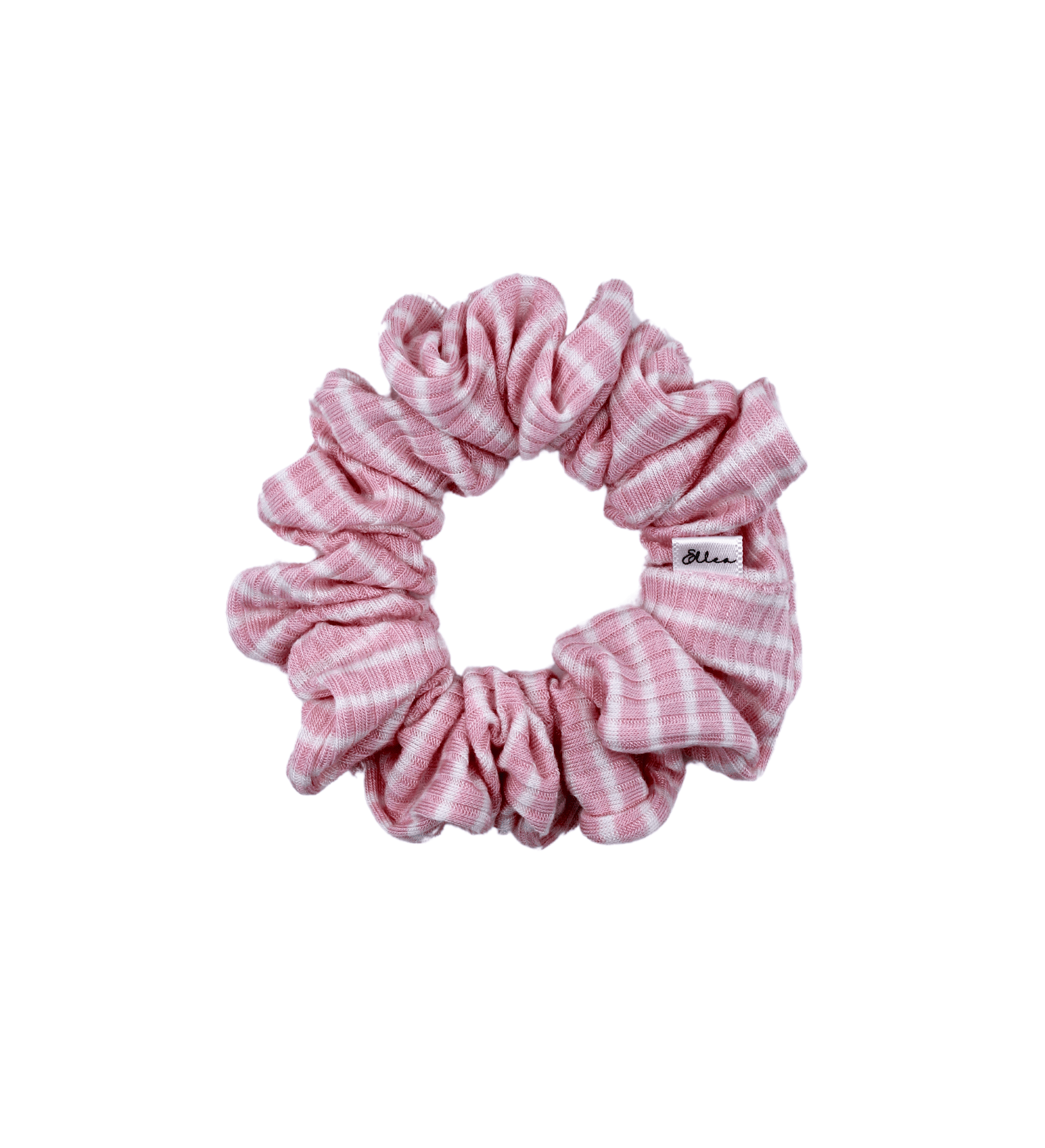 Pink Stripes Scrunchie - ElleaShop