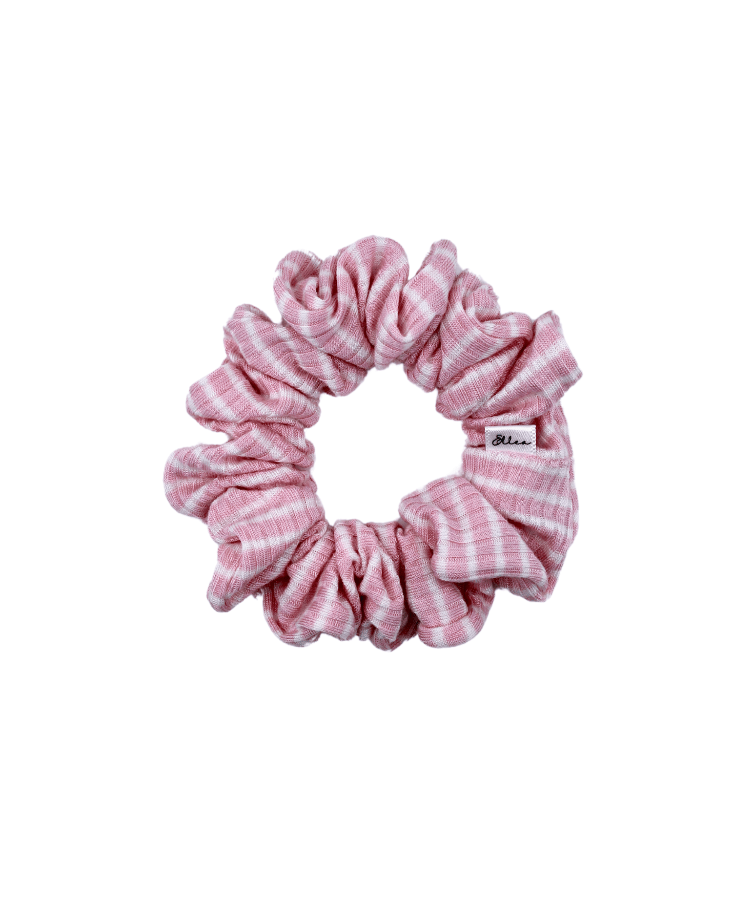 Pink Stripes Scrunchie - ElleaShop