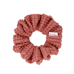 Rosewood Knitted Scrunchie - ElleaShop