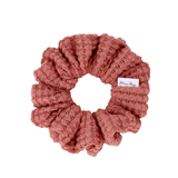 Rosewood Knitted Scrunchie - ElleaShop