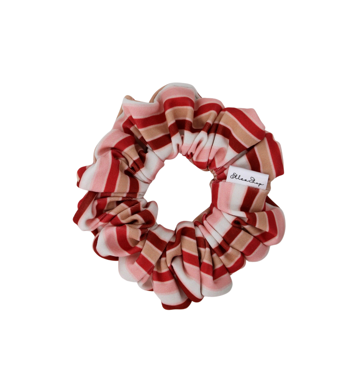Sugar Stripe Scrunchie - ElleaShop