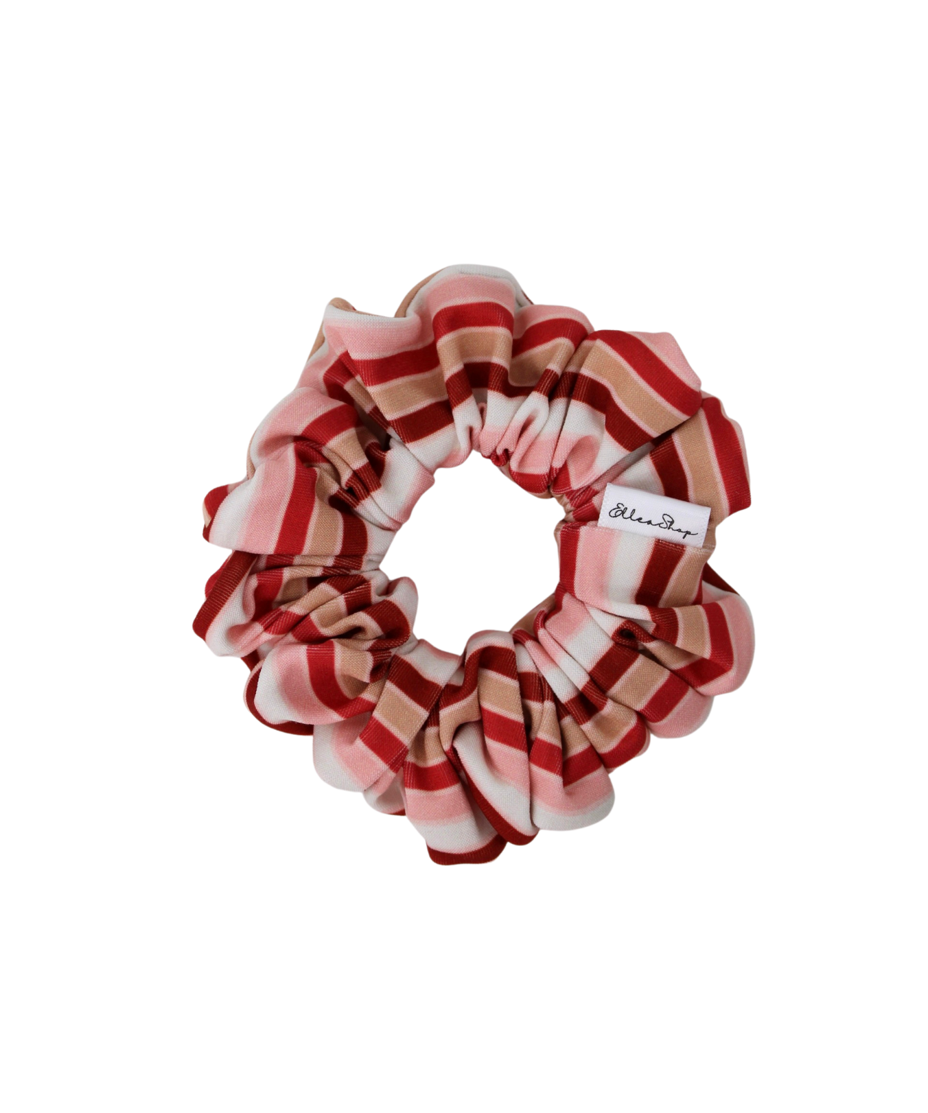 Sugar Stripe Scrunchie - ElleaShop
