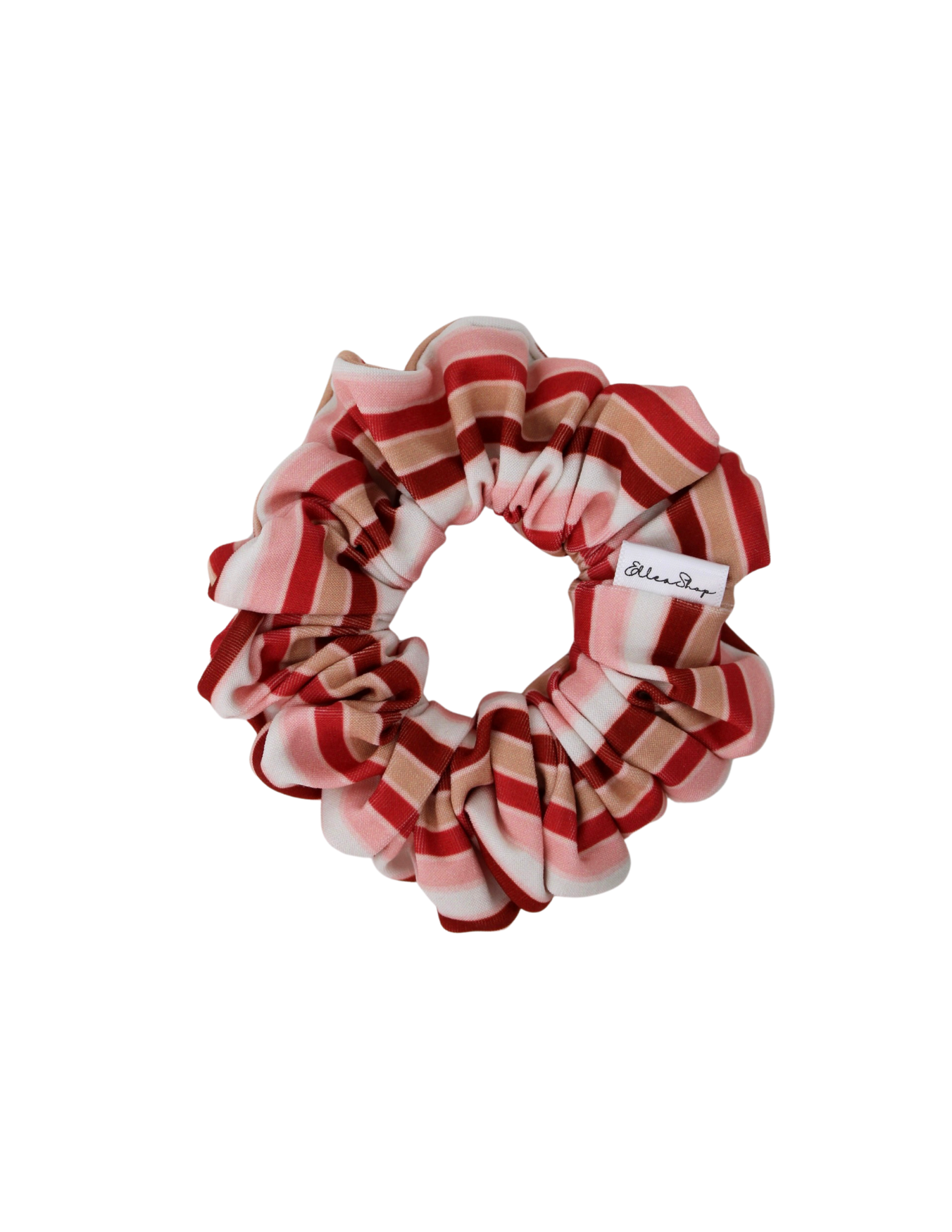 Sugar Stripe Scrunchie - ElleaShop