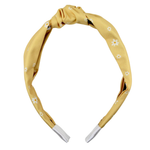 Buttercup Daisy Knotted Headband - ElleaShop