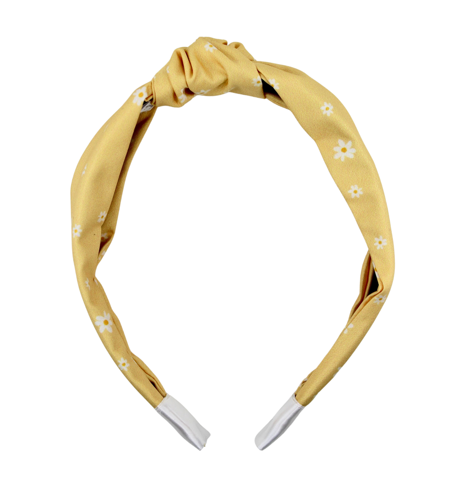Buttercup Daisy Knotted Headband - ElleaShop