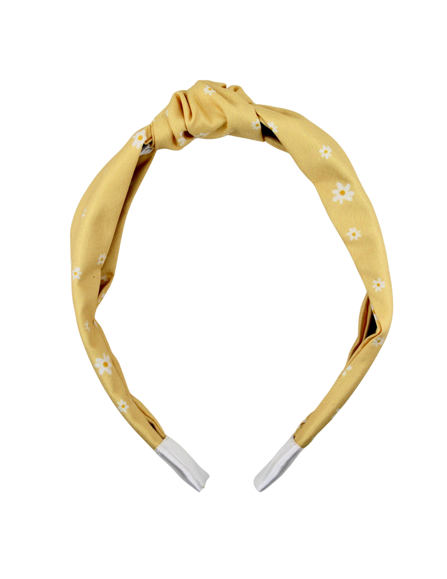 Buttercup Daisy Knotted Headband - ElleaShop