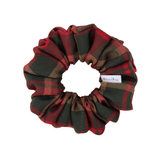 Winter Plaid Scrunchie