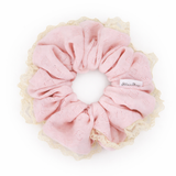 Blush Lace Scrunchie