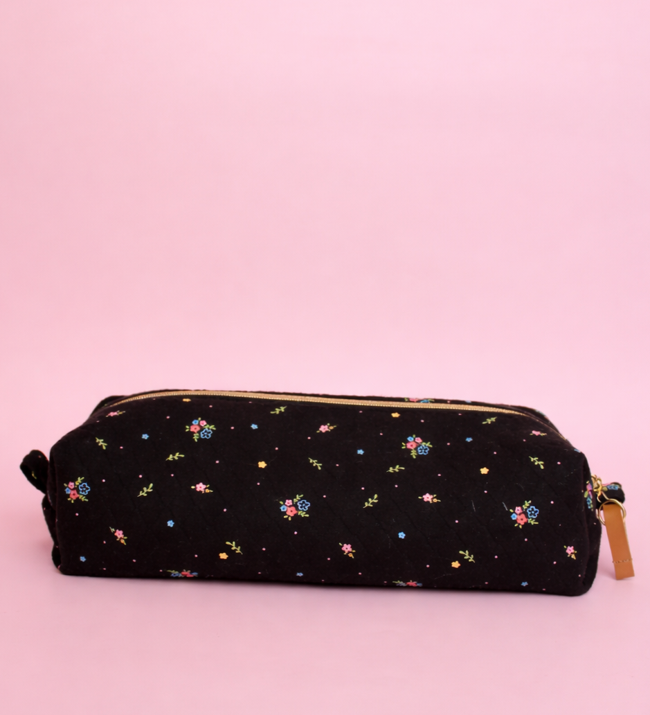 Black & Pink Hair Tool Bag - ElleaShop