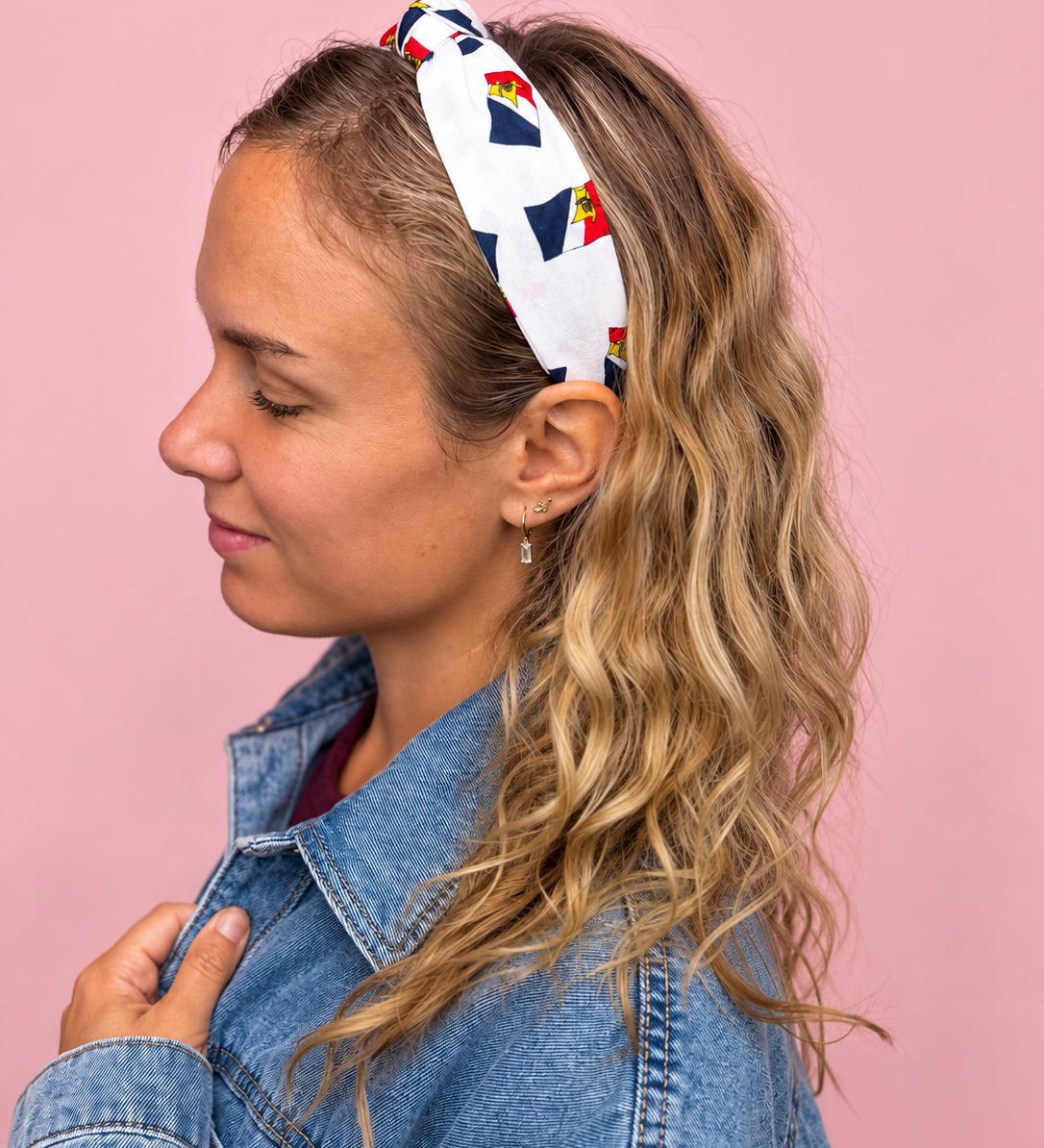 Franco-Newfoundlander Knotted Headband
