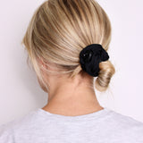 Black Flexie Scrunchie - ElleaShop