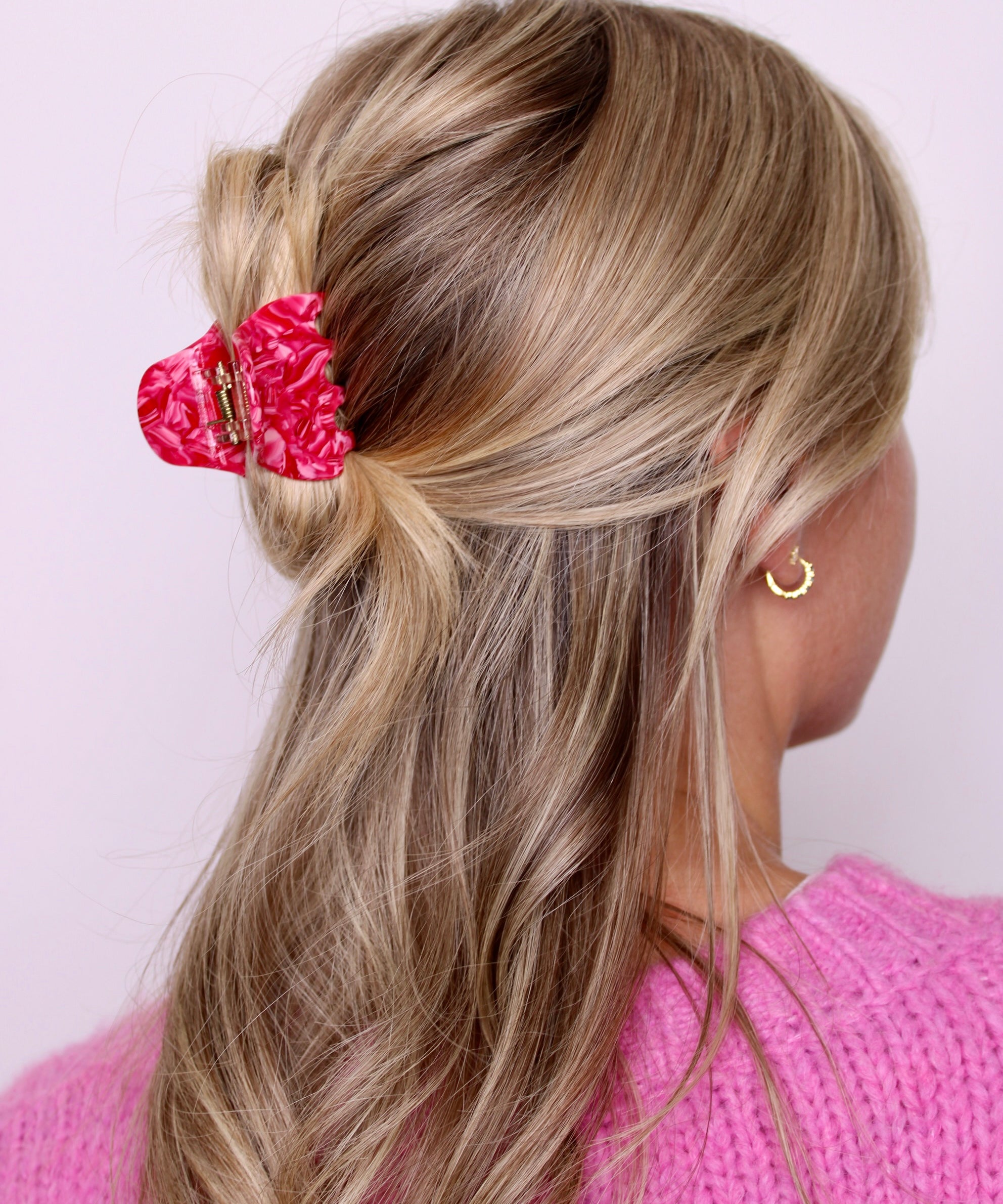 Berry Swirl Mini Claw Clip - ElleaShop