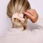 Petals & Cream Scrunchie - ElleaShop