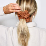 Coffee Shop Soft Ribbed Scrunchie