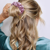Old Mauve Velvet Scrunchie