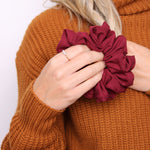 Chianti Extra Fluffy Scrunchie - ElleaShop