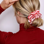 Sugar Stripe Scrunchie - ElleaShop