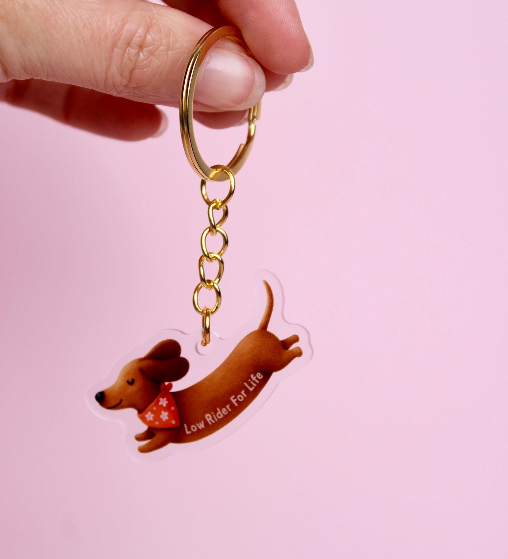 Dachshund Keychain - ElleaShop