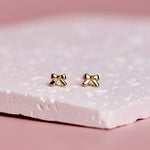 Bow Minimalist Earrings - ElleaShop