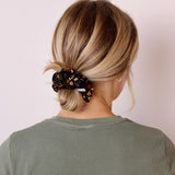 Winter Floral Scrunchie