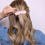 Blush Flowers Scrunchie Clip - ElleaShop