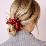 Christmas Plaid Scrunchie