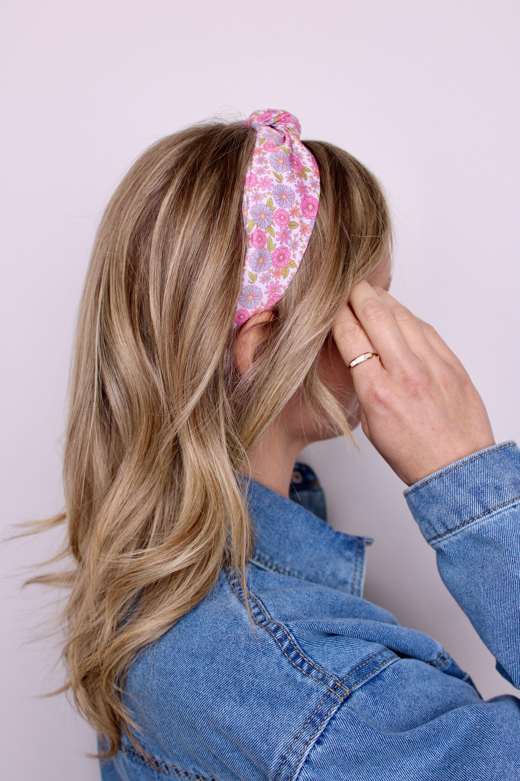 Retro Garden Knotted Headband - ElleaShop