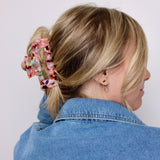 Rose Quartz Medium Claw Clip - ElleaShop