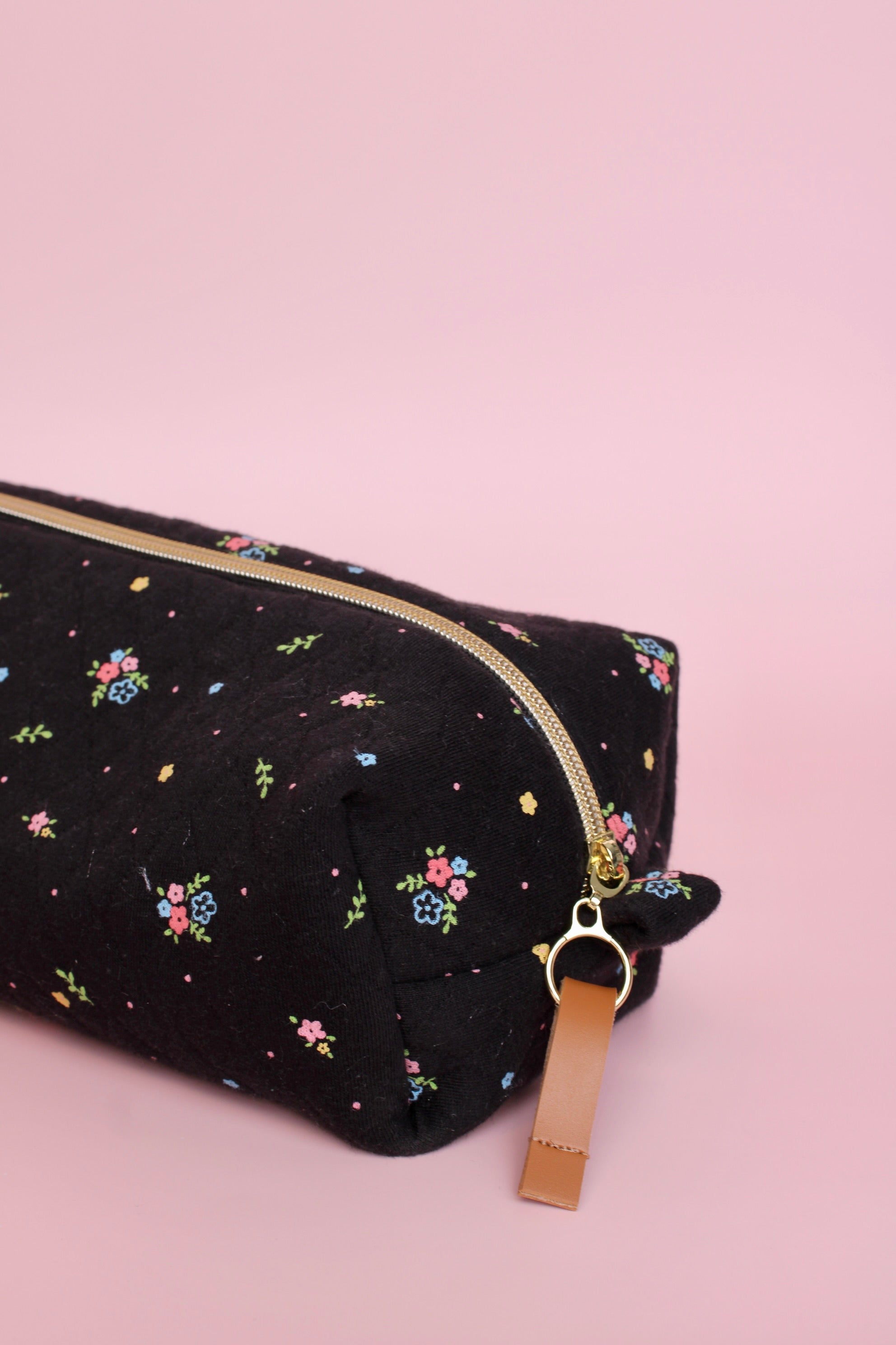 Black & Pink Hair Tool Bag - ElleaShop