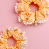 Golden Coast Lace Scrunchie