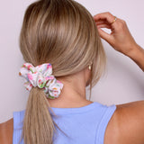 Wild Garden Muslin Scrunchie - ElleaShop