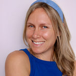 Polkadot Jean Knotted Headband - ElleaShop