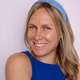 Polkadot Jean Knotted Headband - ElleaShop